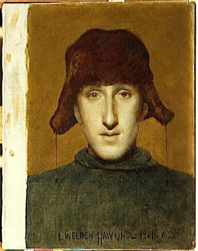 Portrait de jeune homme - Louis Welden Hawkins