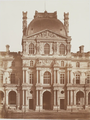Edouard Baldus - Le Pavillon Richelieu, palais du Louvre, Paris