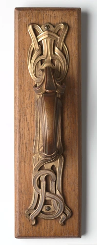 Victor Horta - Poignée de porte aux initiales d'Armand Solvay