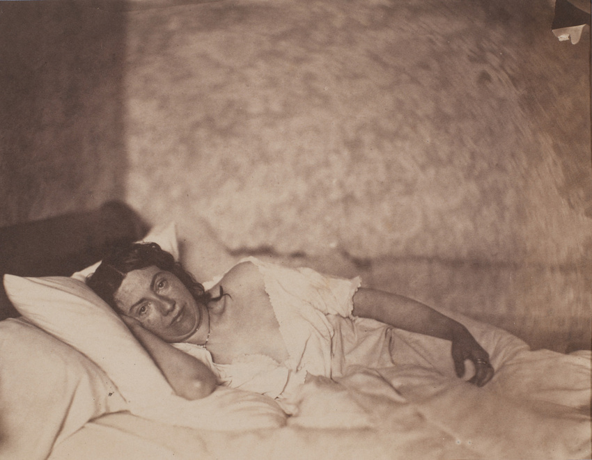 Charles Nègre - Femme allongée
