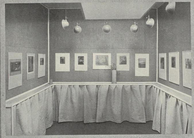 Alfred Stieglitz - The Little Galleries of the Photo-Secession, decorations desi...