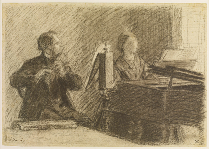 Henri Fantin-Latour - Un morceau de Schumann