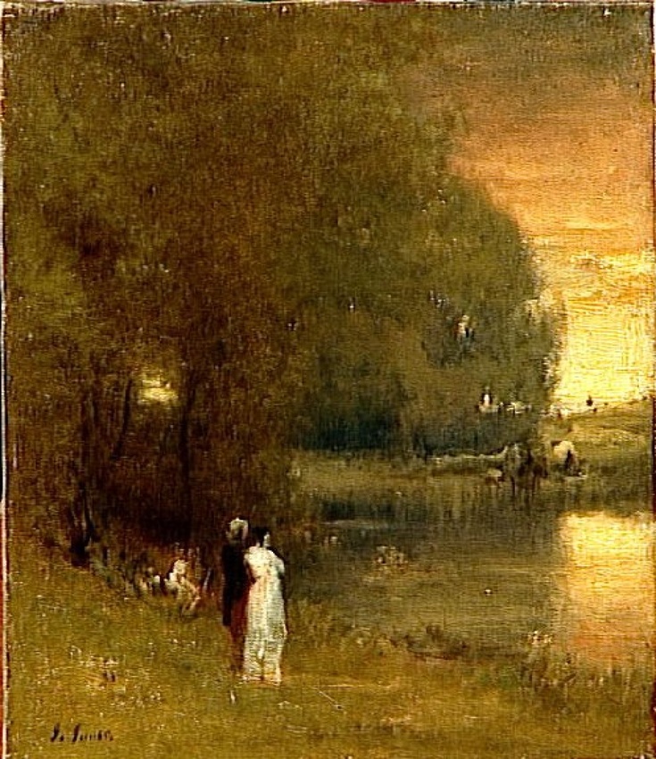 George I Inness - Over the River
