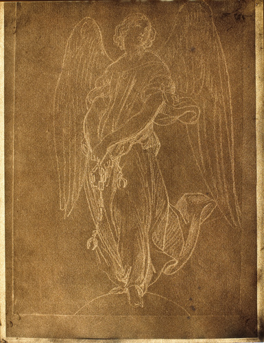 Théodule Devéria - Représentation de dessin