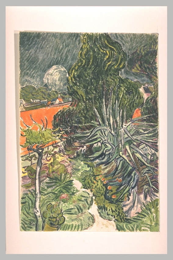 Blanche Derousse - Le jardin du Docteur Gachet à Anvers-sur-Oise