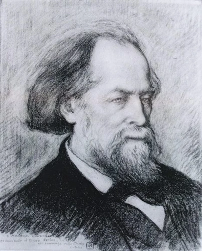 Théo Van Rysselberghe - Portrait d'Elisée Reclus