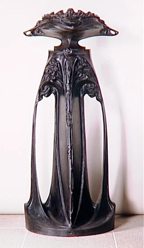 Hector Guimard - Vase et socle