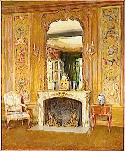 Intérieur : château de Courance