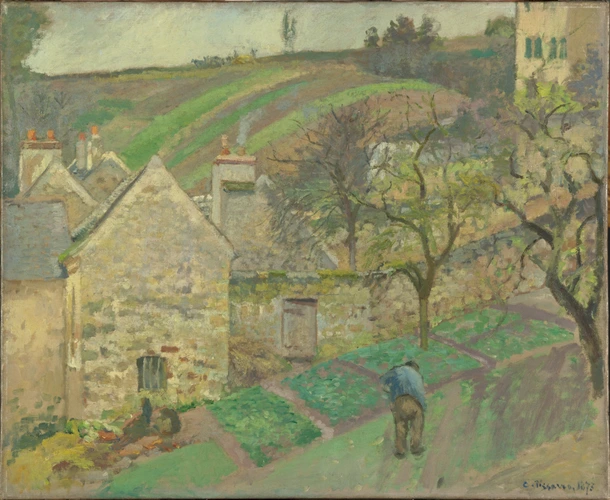 Coteau de l'Hermitage, Pontoise - Camille Pissarro