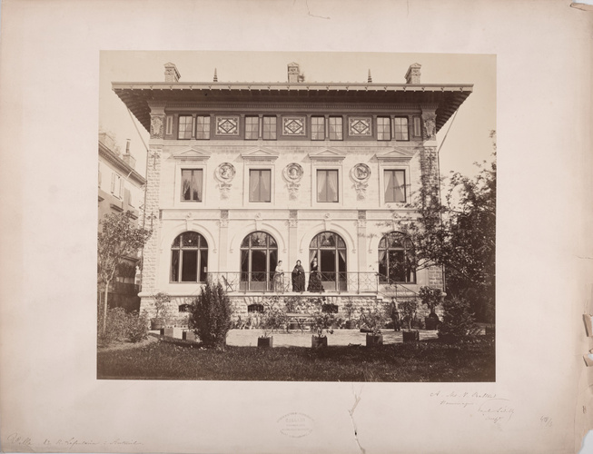 Auguste-Hippolyte Collard - Villa de style palladien, 82 rue La Fontaine à Auteu...