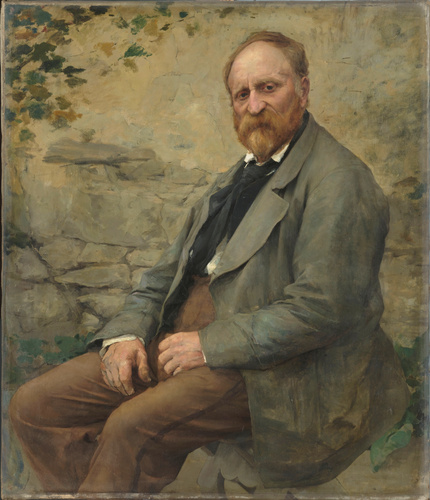 Jules Bastien-Lepage - Portrait du père de l'artiste