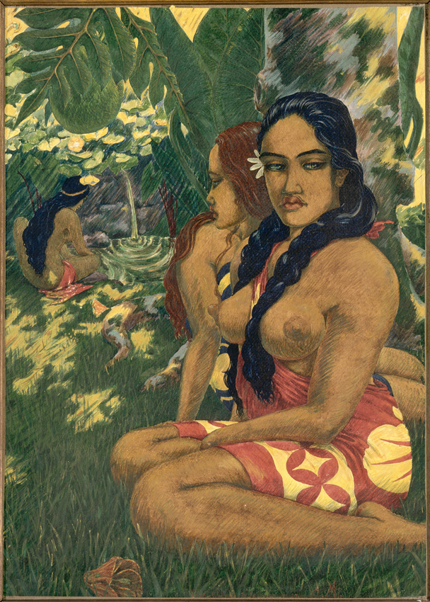Octave Morillot - Femmes de Tahiti