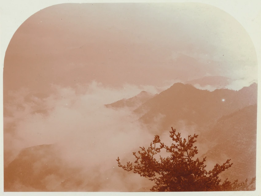 Charles Augustin Lhermitte - La Montagne dans les nuages