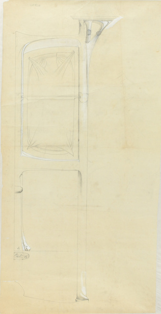 Hector Guimard - Sèvres, 46 rue des Binelles, Castel Henriette, propriété de Mme...