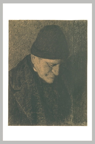 Léon Bonvin - Portrait du père de l'artiste