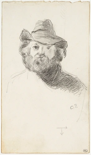 Camille Pissarro - Portrait de Cézanne
