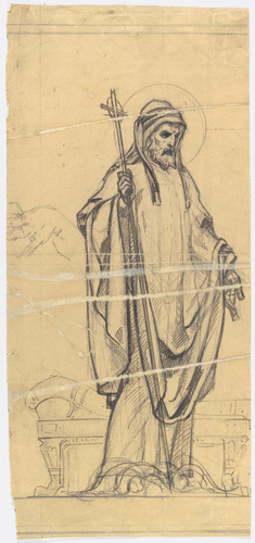 Charles Lameire - Paris, église Sainte-Marie-Madeleine, frise en mosaïque du cho...