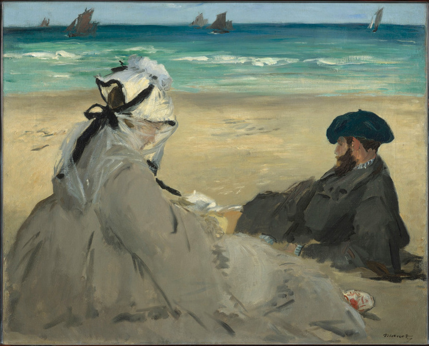 Edouard Manet - Sur la plage