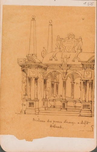 Louis Boitte - Delft, le tombeau des princes d'Orange