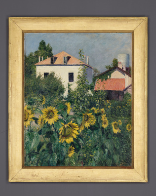 Gustave Caillebotte - Les Soleils, jardin du Petit Gennevilliers