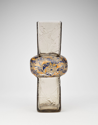 Eugène Rousseau - Vase : modèle bambou