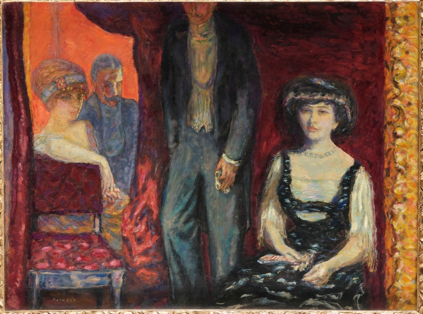 Pierre Bonnard - La Loge