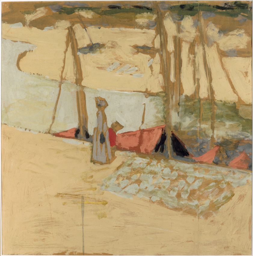 Edouard Vuillard - La Promenade dans le port