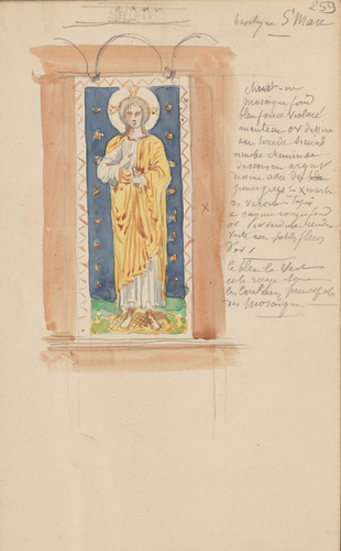 Louis Boitte - Venise, Christ enseignant