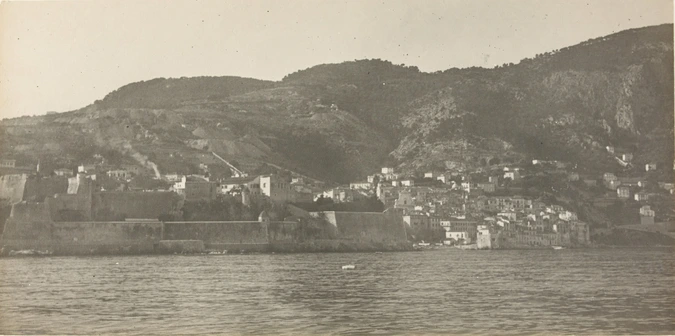 Anonyme - Paysage côtier, Antibes