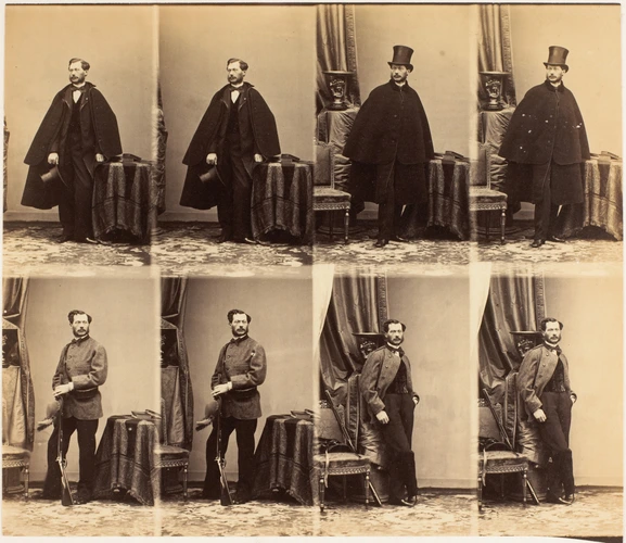 M. de Boulitchoff en huit poses - André Adolphe Eugène Disdéri
