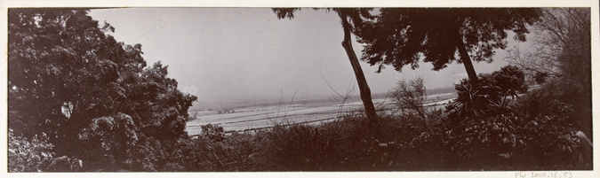 Philippe d' Orléans - Vue prise de la propriété du duc d'Orléans, en Sicile (?)