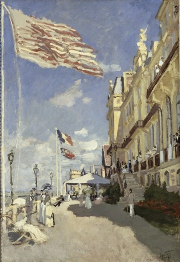 Hôtel des Roches Noires. Trouville - Claude Monet
