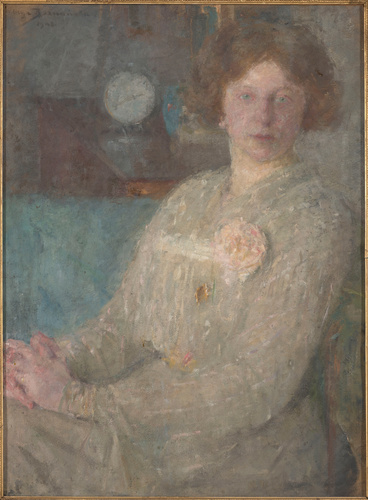 Olga Boznanska - Portrait de jeune dame