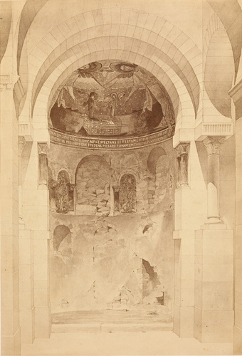 Delmaet & Durandelle - Dessin par J. Lisch de l'église de Germigny-des-Prés