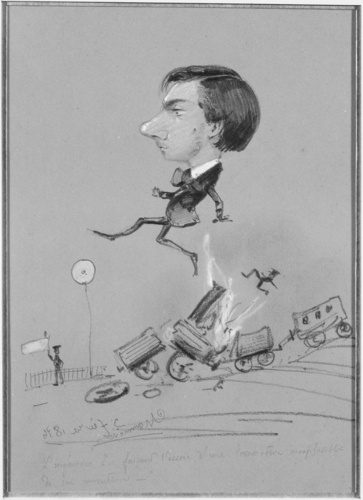 Chanmoit - Caricature de Gustave Eiffel
