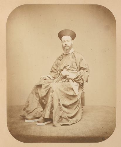 Paul Champion - Autoportrait en chinois