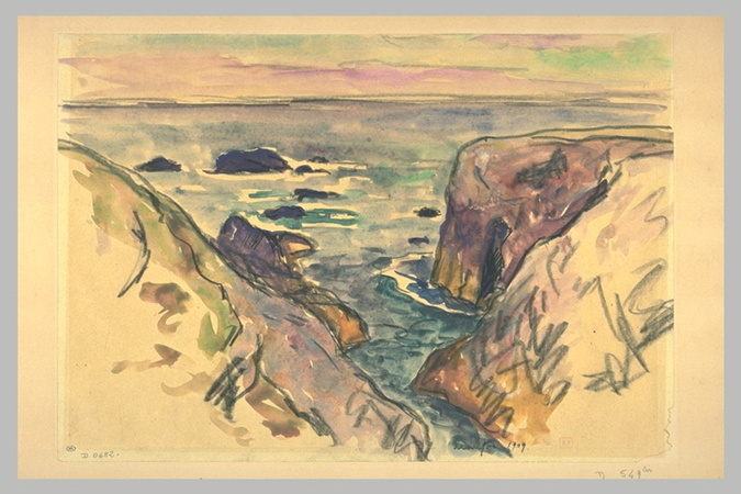 Belle-Ile-en-Mer, côte sauvage