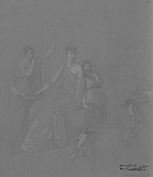 Louis Boitte - Naples, Musée National, Hercule ivre et Omphale
