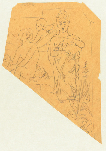 Hector Guimard - Travaux d'école. Problème d'identification