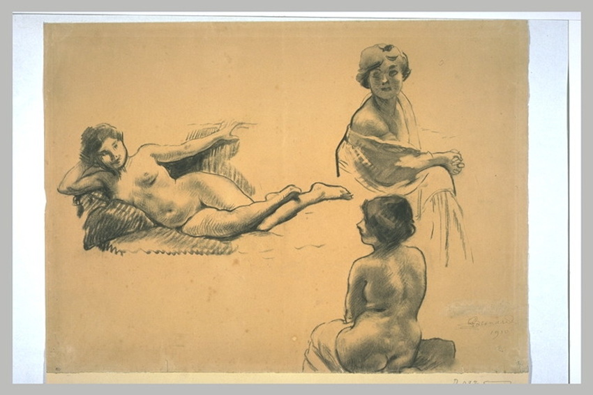 Albert Besnard - Etudes de femmes