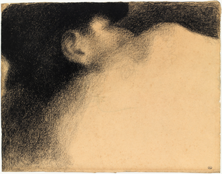 Georges Seurat - Le dormeur