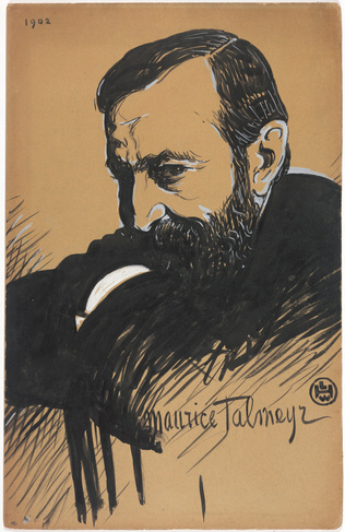 Louis Welden Hawkins - Portrait de Maurice Talmeyr, en buste