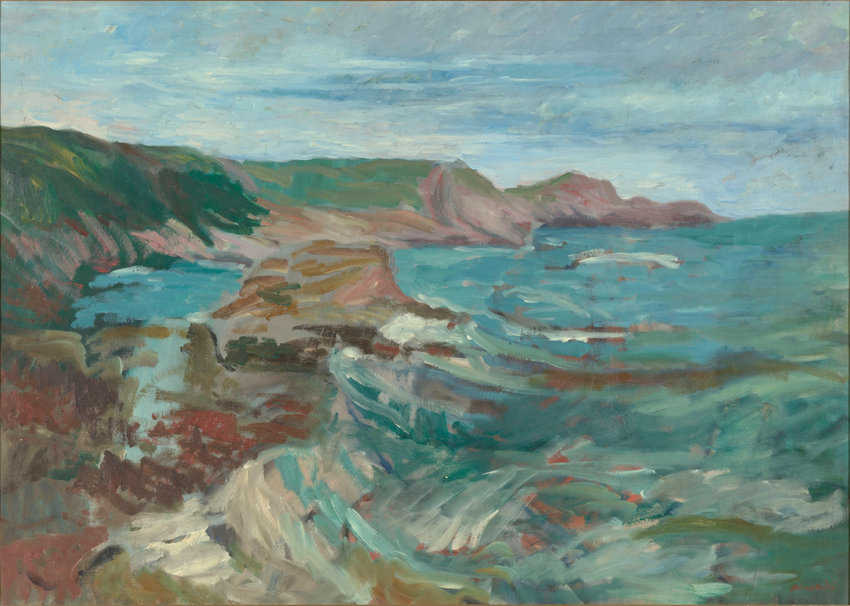 Mer démontée, Dieppe - Albert André
