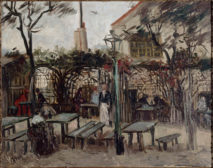 La Guinguette à Montmartre - Vincent Van Gogh