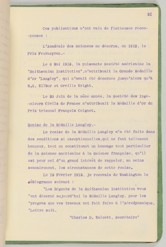 Gustave Eiffel - Biographie scientifique et industrielle. Résistance de l'air