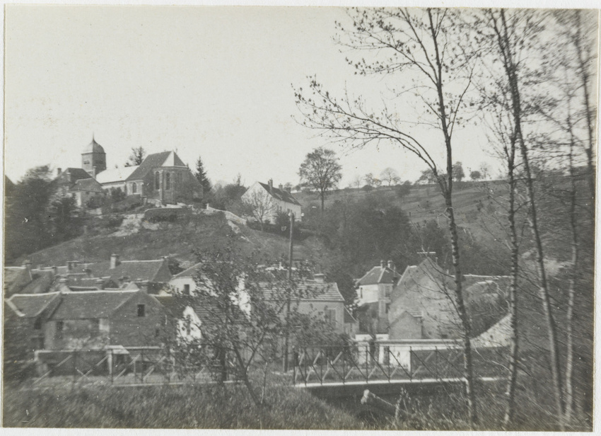 Charles Augustin Lhermitte - France, un village