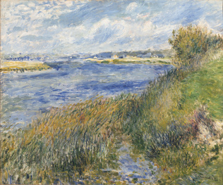 Auguste Renoir - La Seine à Champrosay