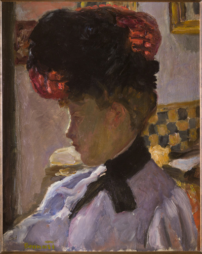 Pierre Bonnard - Tête de femme à contre-jour