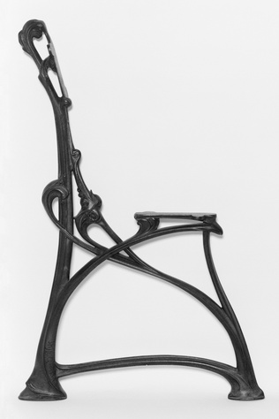 Hector Guimard - Pied de banc