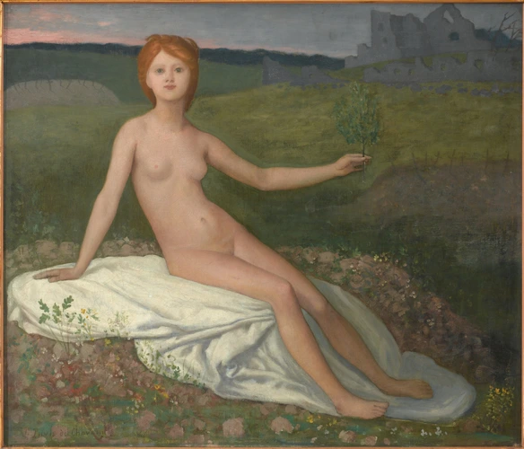 Pierre Puvis de Chavannes - L'Espérance